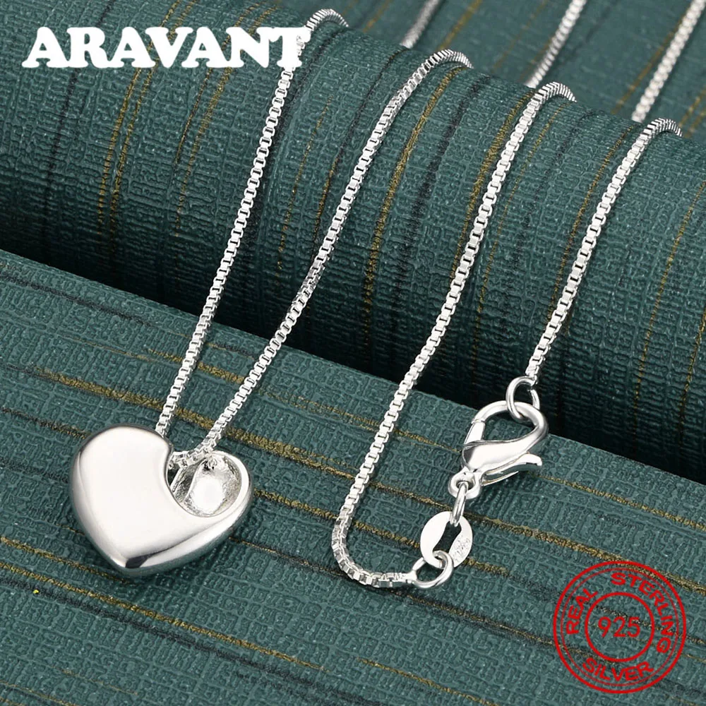 

Уникальное ожерелье с подвеской в форме сердца из стерлингового серебра 925 пробы, свежий и элегантный дизайн, женские обручальные украшения