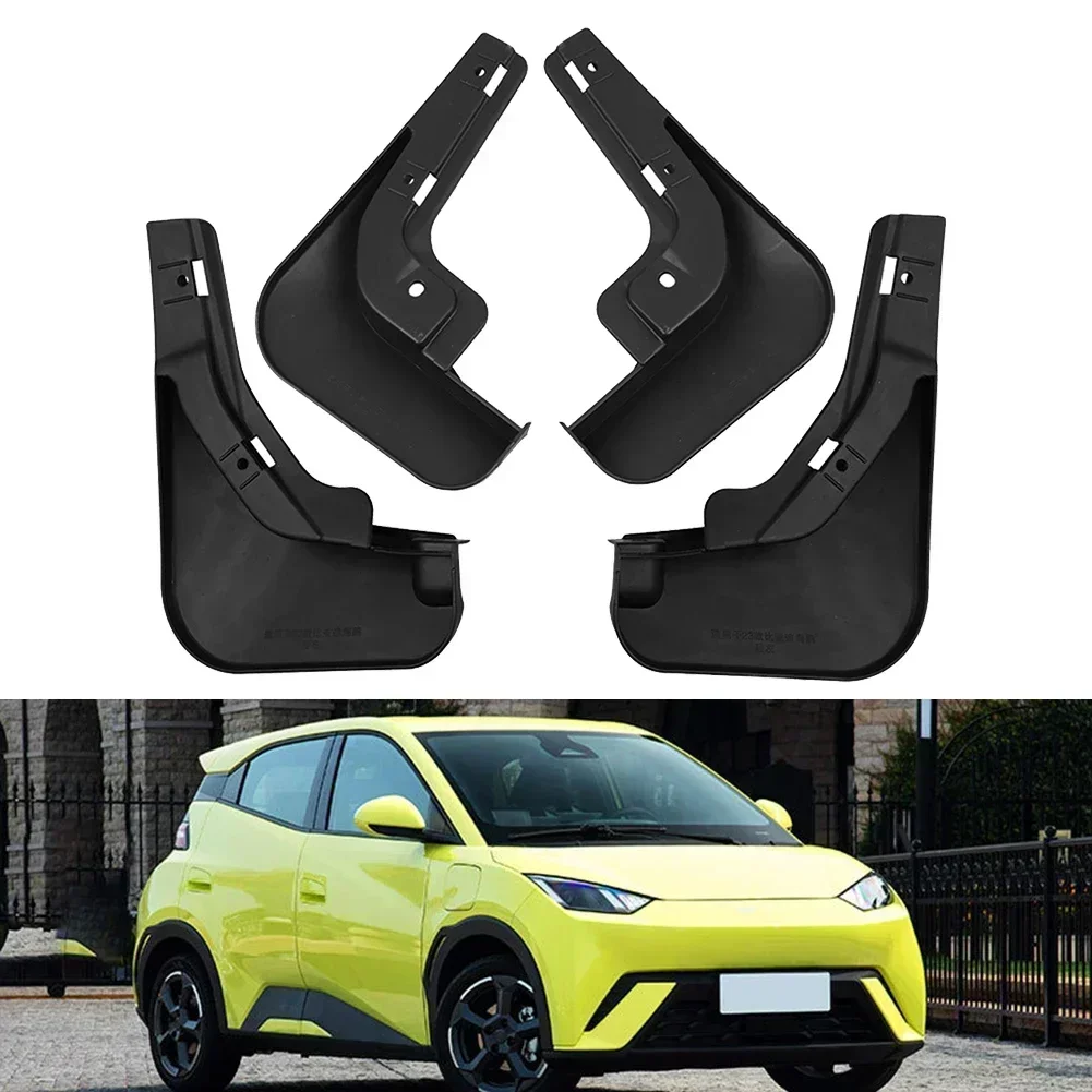 Mud Flaps For BYD Seagull 2023 Anti-Snow Anti-Sand Splash Guard Protector Front Rear Wheel Mudguards Auto Accessories