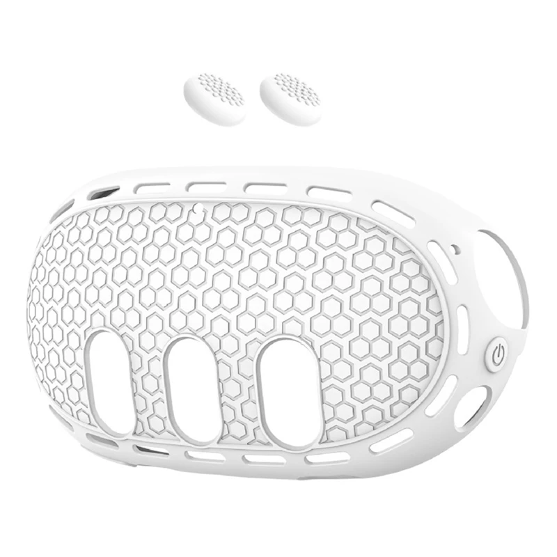 เคสซิลิโคนสำหรับ meta Quest 3 + เคสมือจับ + ที่คลุมหน้า + หน้ากากปิดทึบชุดป้องกันการรั่วไหลของจมูกแผ่นซิลิโคน VR