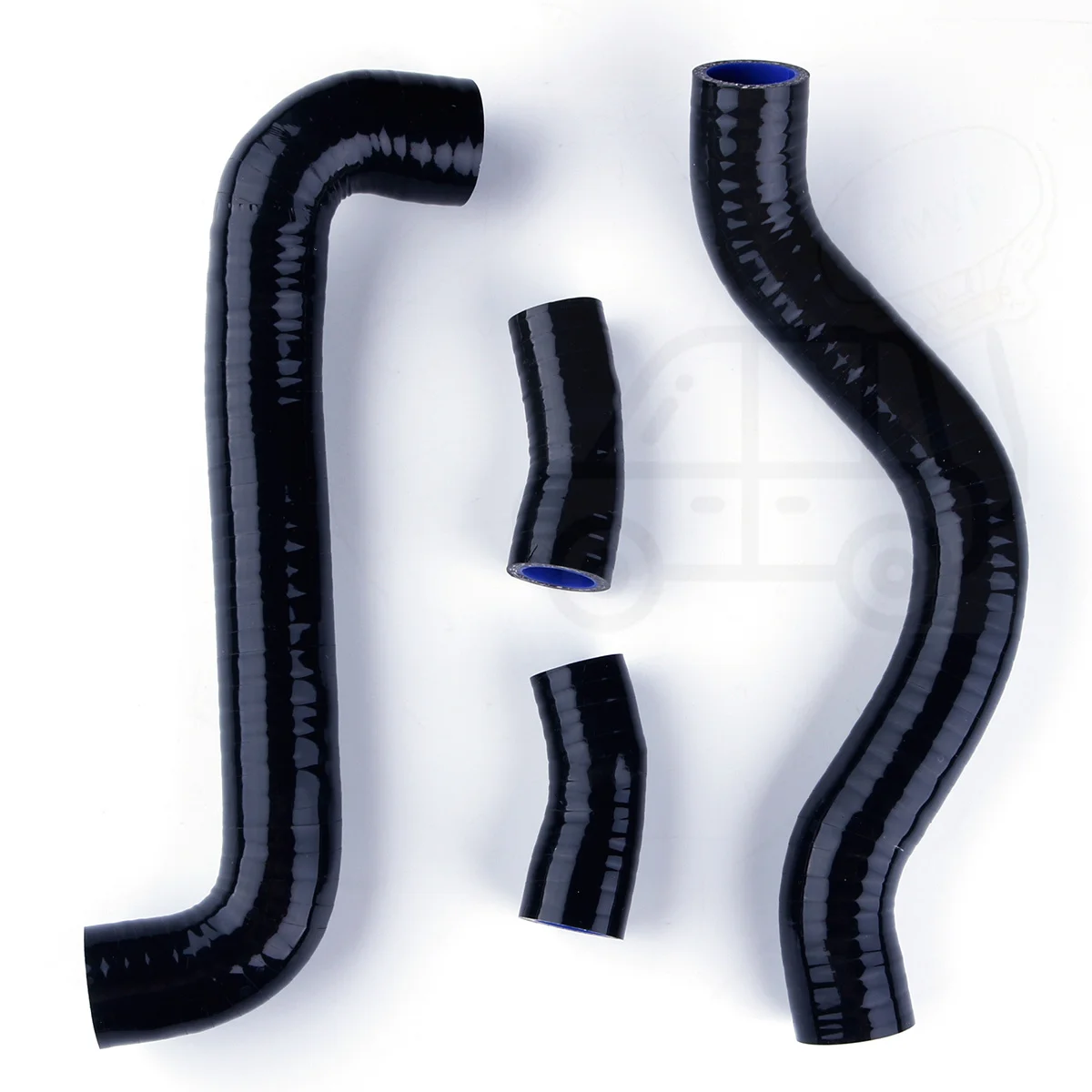 4PCS 3PLY For SUZUKI SV650 SV 650 K1 K2 K3 1999-2002 Silicone Radiator Tube Pipe Hose Replacement Parts 2000 2001