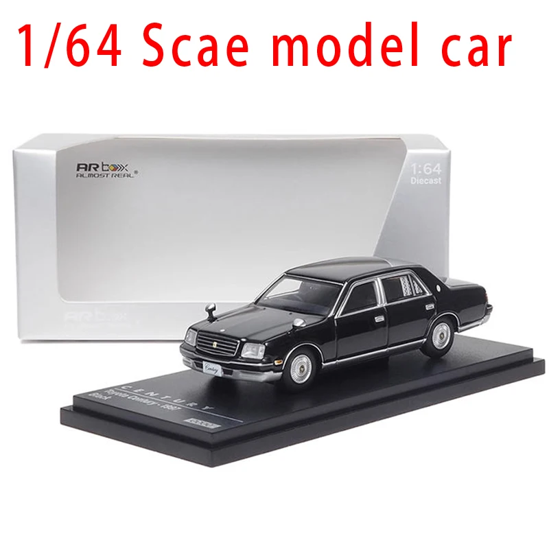 

AR Box Diecast 1/64 Toyota Alloy Model Car Toyota Century 1997 Play Vehicles Collectible Original Box Toys for Boys