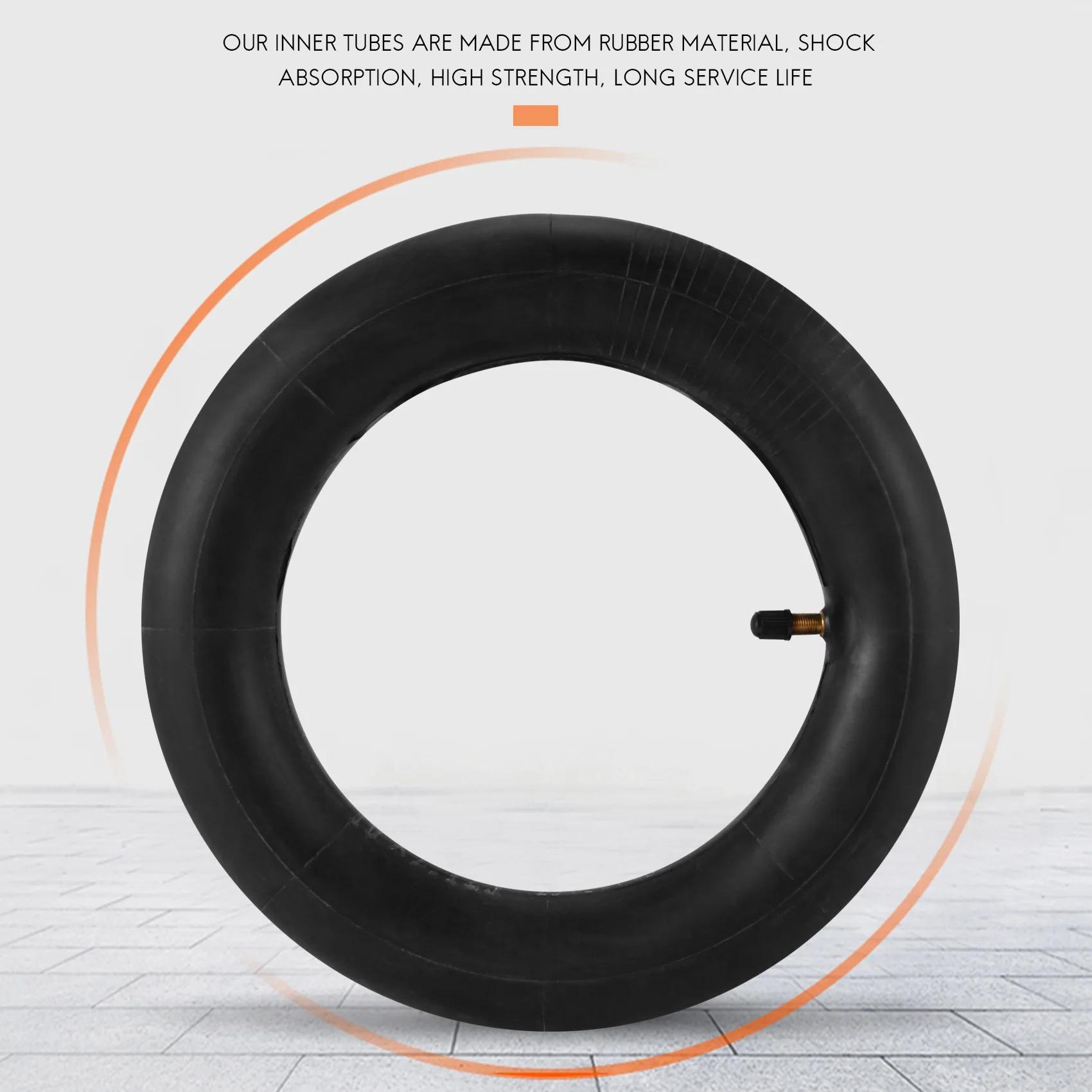 A96E-10 Inch Electric Scooter Tire Tyre 10X2 Inflation Wheel Tyre Inner Tube Wanda 10X2 (54-156) Pneumatic Tyre For Mijia