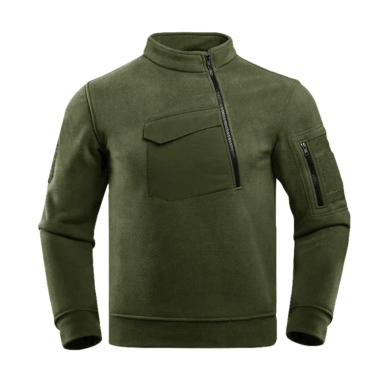 Mens Winter Tactical Fleece Hoodies Military Hooded Tops Quality Thickened Warm Windproof Outdoor Hiking Causal Sweatshirts Male