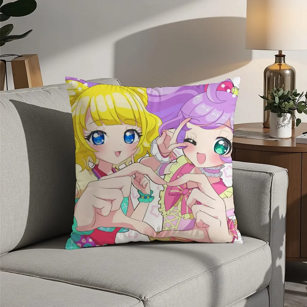 Anime P-Prism P-Paradise Pillow Case Plush Fabric Soft  Pillowcase Double Sided Print Cushion Cover Household Gifts