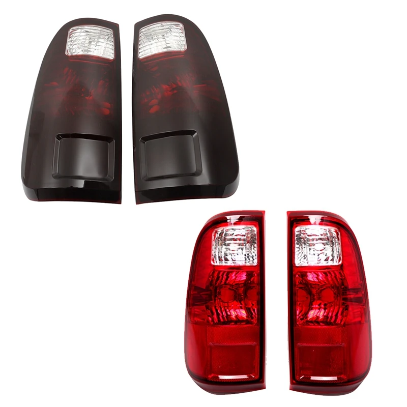 1Pair Rear Bumper Tail Light BC3Z13405A BC3Z13404A For Ford F-250 F-350 F-450 F-550 08-16 Brake Lamp Without Bulb