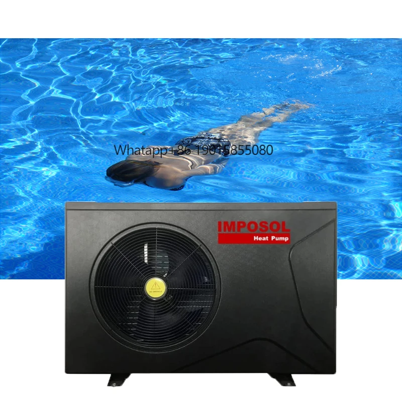 

IMPOSOL 18kw WIFI DC Inverter Swimming Pool Heater Air Source Heat Pump with Cooling & Heating R32 Refrirant 5kw 7kw 9kw