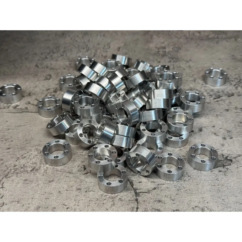 8mm Widened CNC Wheel Hub Hex Adapter for KM Dodge Ram 1500, KM Ford F150 Raptor, KM Tank 300 1/8 RC Crawler Upgrade Parts