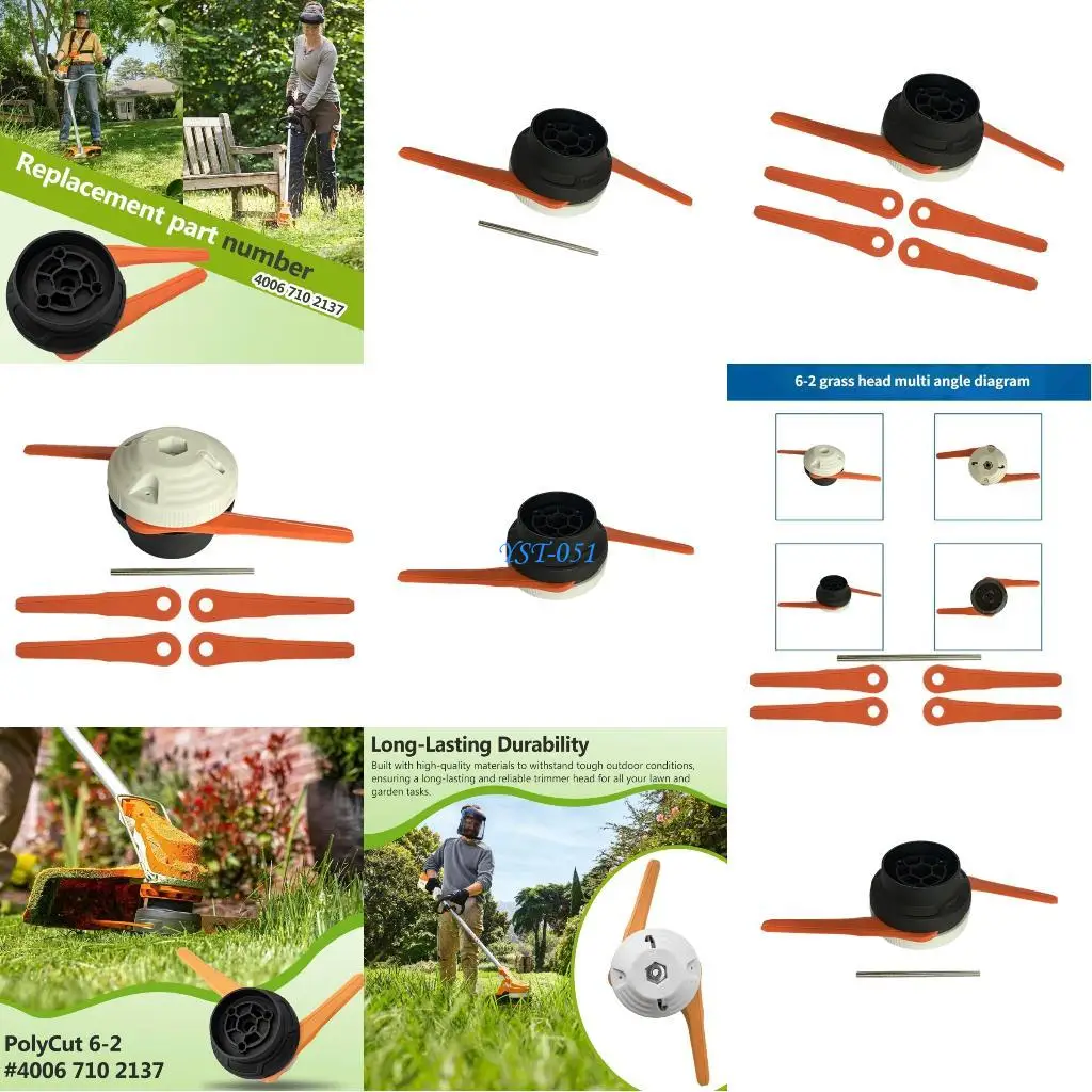 

E15A Expert Pruner Replacement Head For Outdoor Grass Cutting Equipment