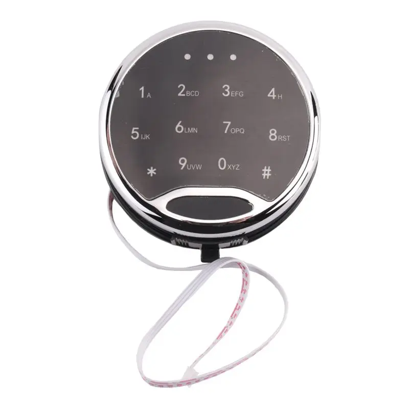 Safe Lock Replacement Electronic Safe Lock Kit Set Touch Pad/Keypad With Solenoid Lock 2 Override Keys