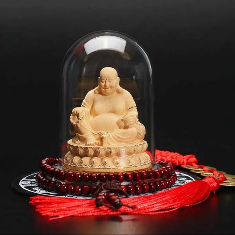 Buddhism Thailand Southeast Asia HOME CAR Patron saint Automobile ornaments golden Maitreya Buddha statue