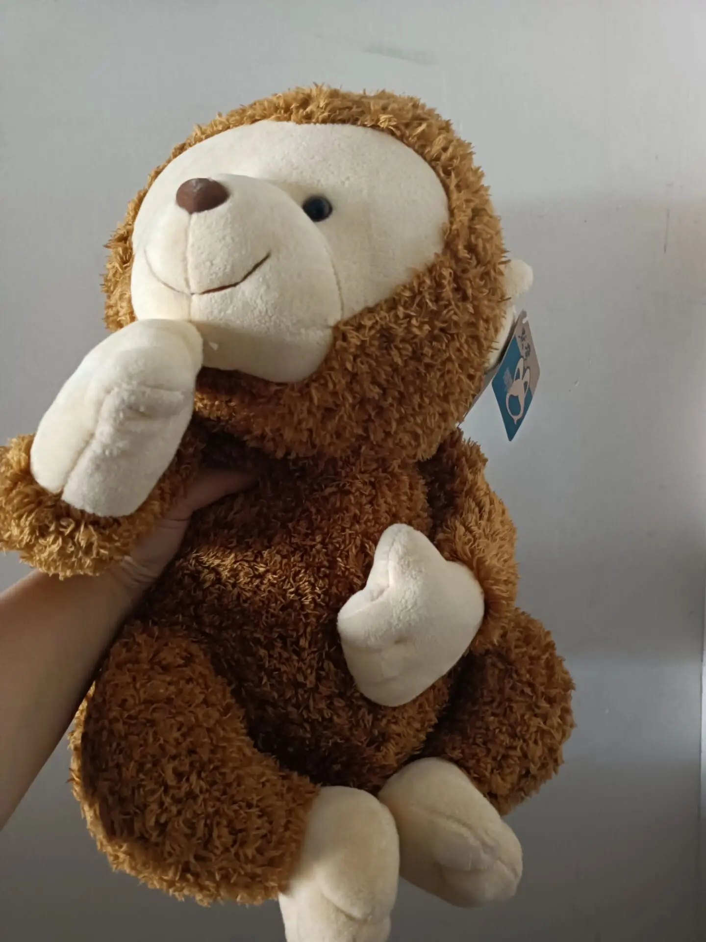 40cm Lovely Plush Yellow Monkey Toy High Quality Stuffed Doll Gift Soft Monkey Softie for All Ages
