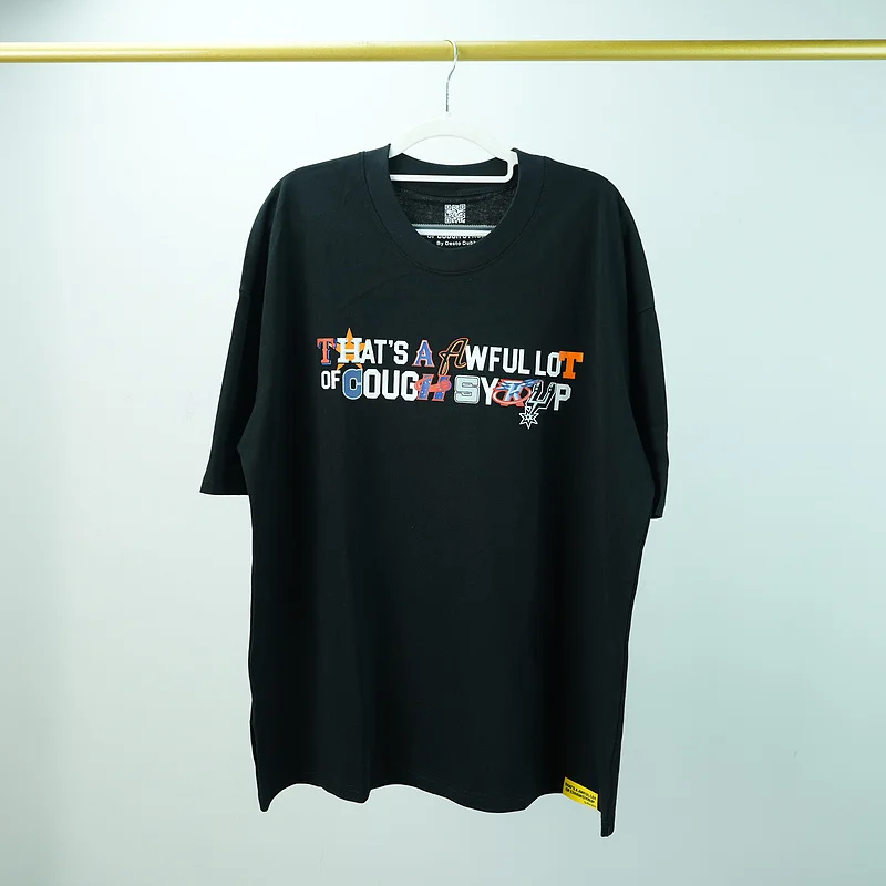 

Футболка с короткими рукавами THAT'S A AWFUL LOT OF COUGH SYRUP, повседневная мужская и женская футболка с цветовым принтом High Street