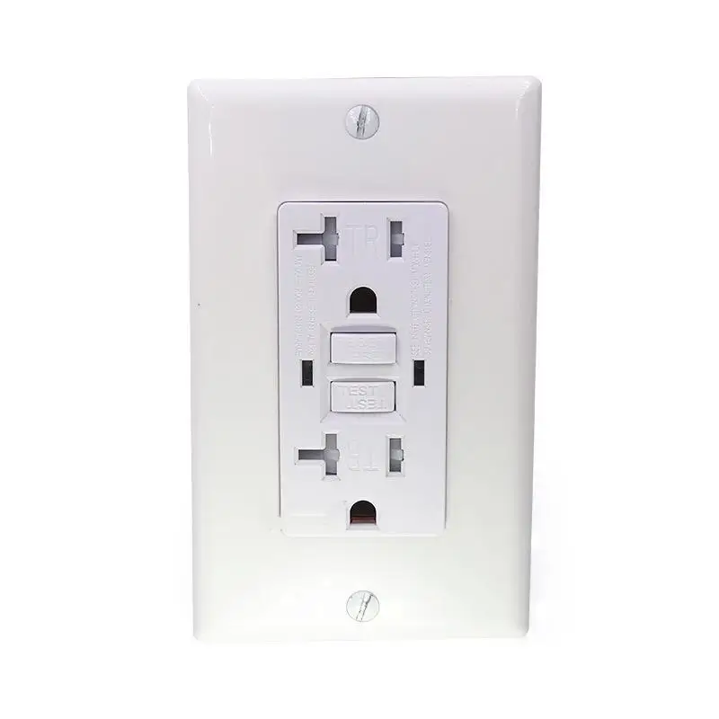 US-Standard 20amp Wand steckdose mit 4Ausb-Anschluss, amerikanische 15amp Steckdose mit Leckage schutz, typec smart 2.1a Schnell ladung