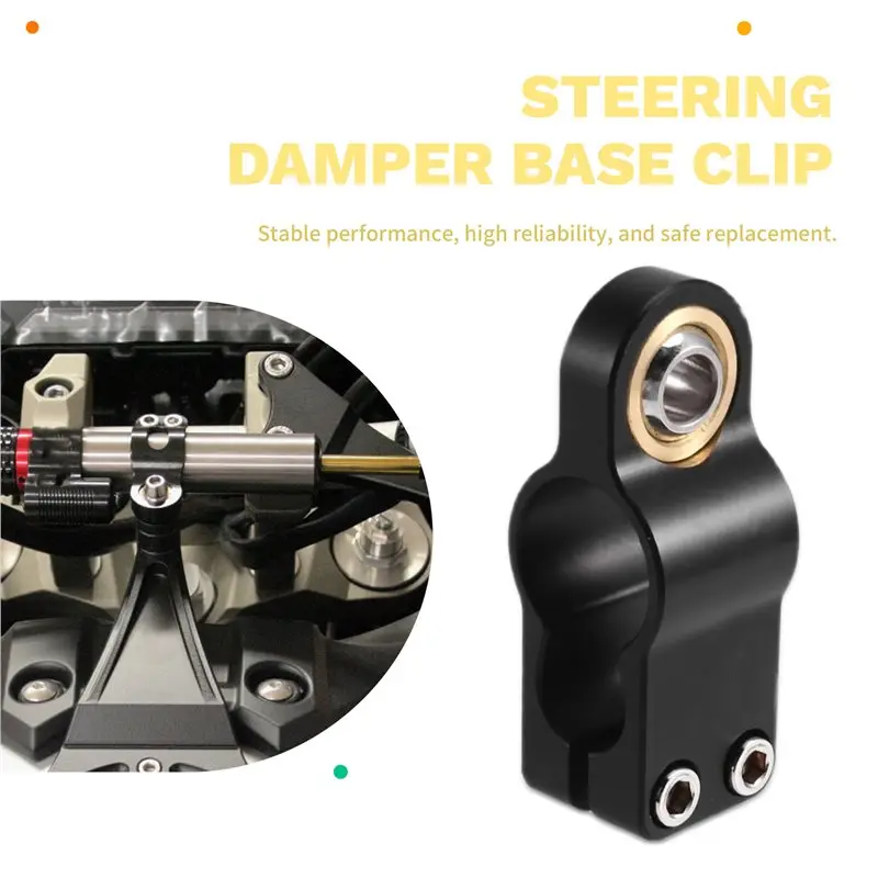تتجه دراجة نارية التوجيه المثبط الاحتفاظ كليب ل قاعدة استقرار التوجيه دراجة نارية الملحقات #4