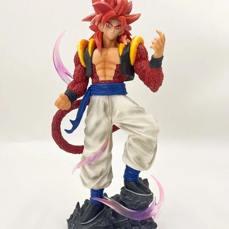 25 cm Dragon Ball Z Son Goku Model Anime DBZ Super Saiyan 4 Action Figure Speelgoed Manga Beeldje GK Standbeeld ornamenten Cadeau voor Kinderen