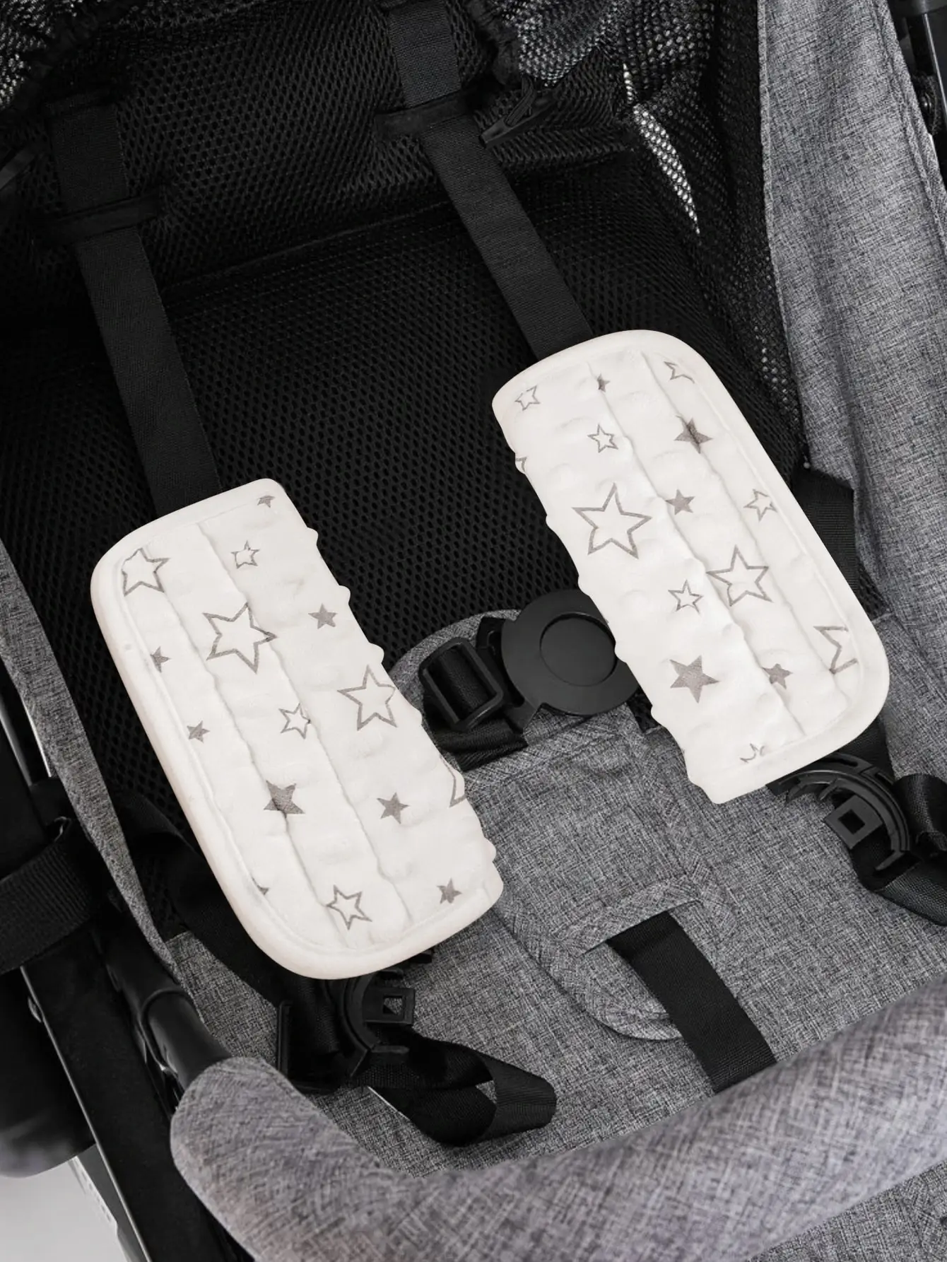 

Baby Safety Seat Belt Protecter Cover Stroller Accessories Cushion Shoulder Strap Infant Stroller Protective Saliva Towel