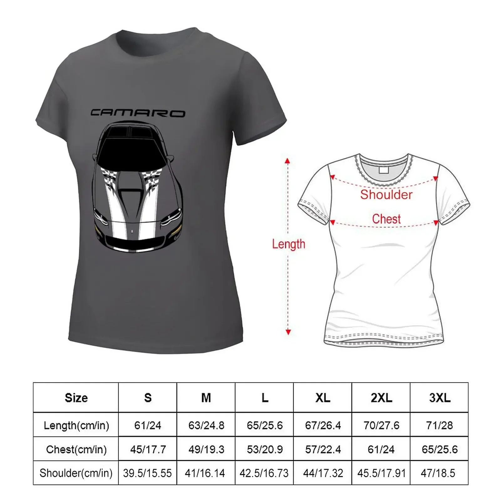 Camaro 4th gen 1998 - 2002 Anniversary edition T-Shirt aesthetic clothes tees funnys cotton t shirts Women