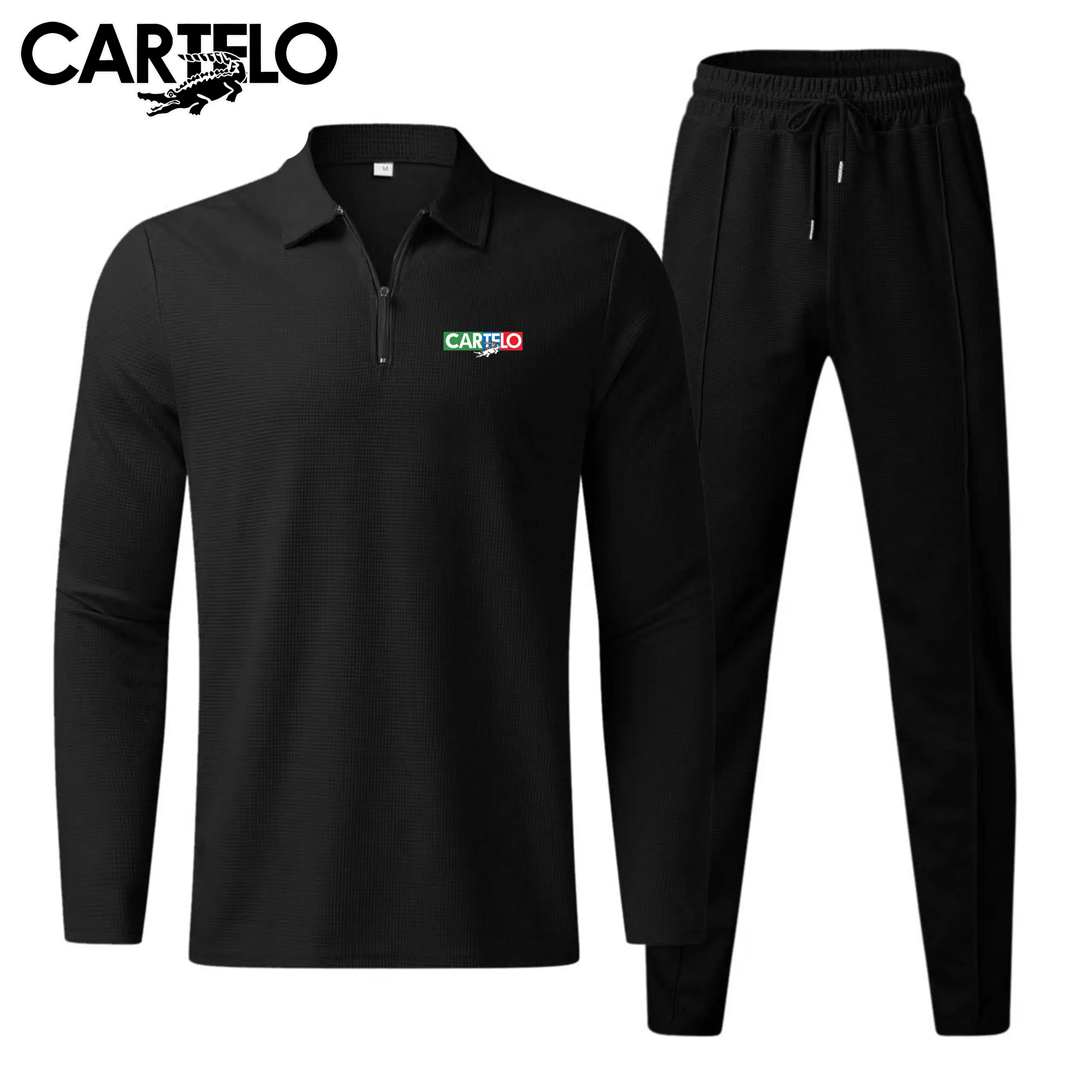 

Весенне-осенний популярный комплект из двух предметов с длинными рукавами и длинными брюками, повседневный спортивный мужской костюм, независимая станция, горячая распродажа, мужская модель