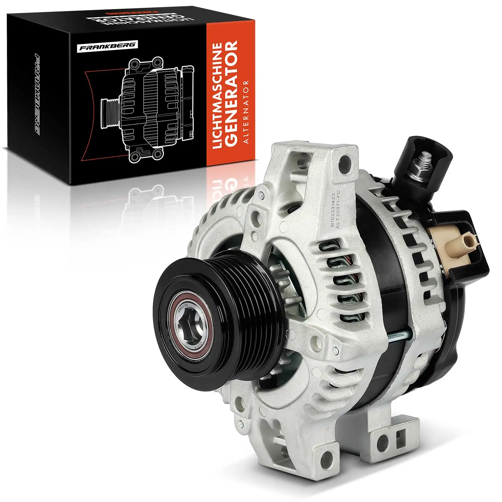 Frankberg 1x Lichtmaschine Generator für Honda Civic IX FK 2.2i-DTEC 2012-2016 104210-1650 1042101650 CSJ65 31100-R3L-G01 20971