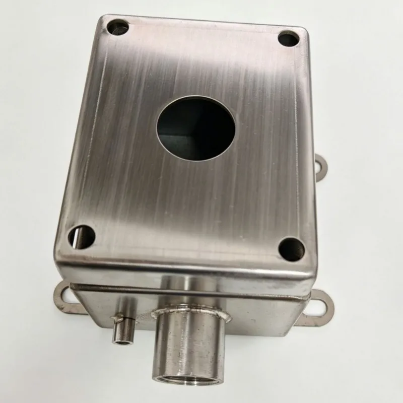 Stainless Steel Explosion‑Proof Push Button Box, Waterproof Start‑Stop Control Station Junction Switch Enclosure