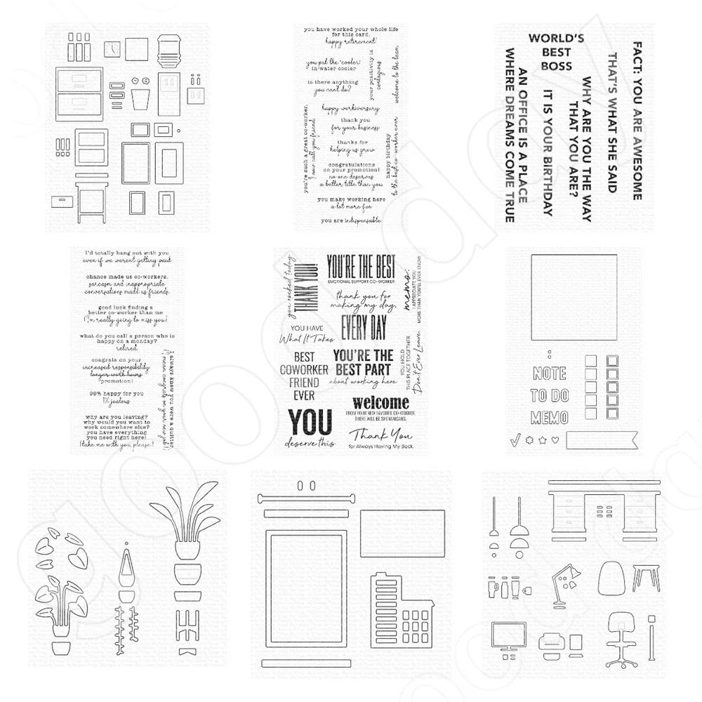 

Desk potted plants New 2023 Cutting Dies and Stamps Scrapbook Diary Decoration Embossing Template DIY Greeting Card Handmade