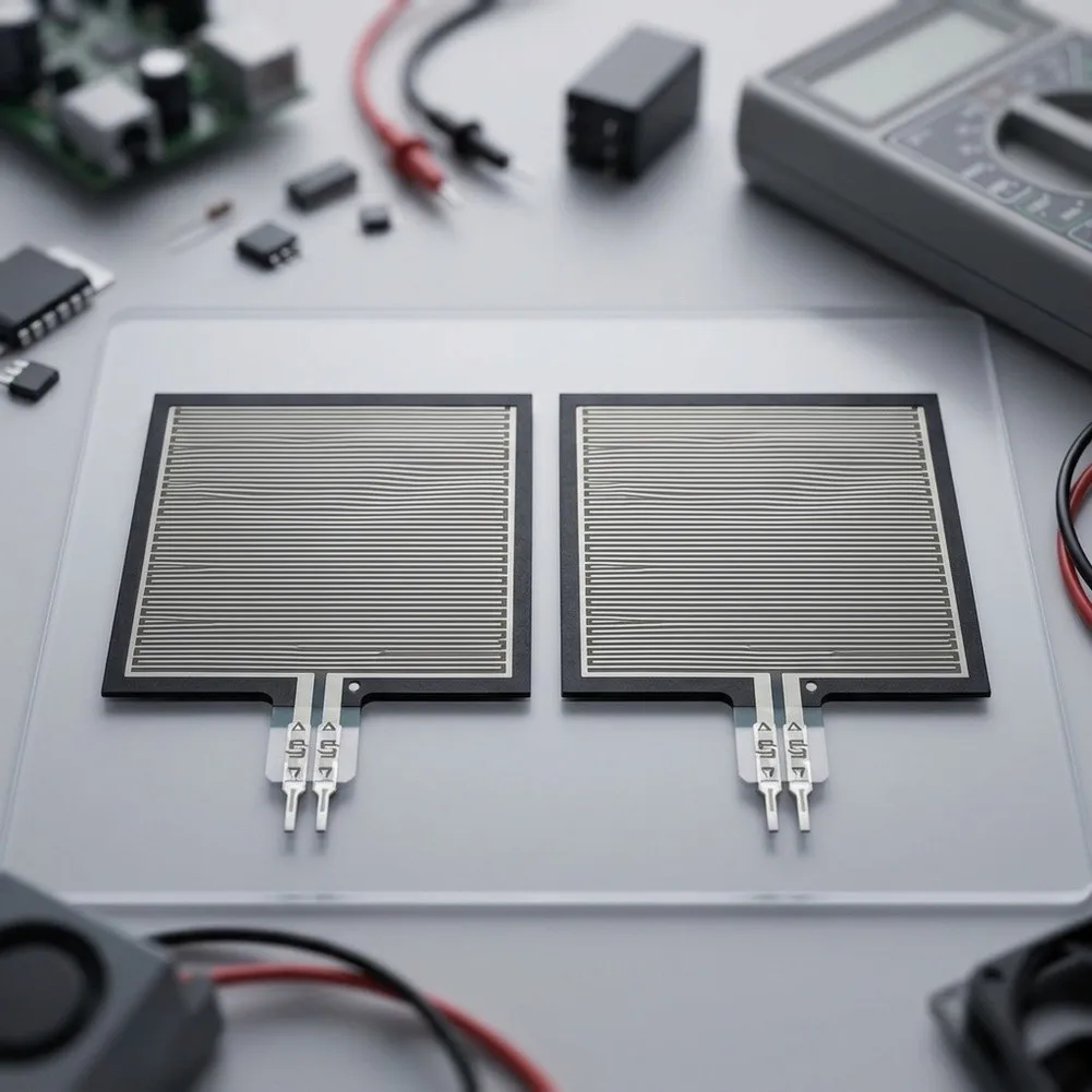 2pc FSR406 Short-Tail Resistive Thin-Film Force Sensing Single-point Pressure Sensors For Robotics Tactile Sensing Smart Insoles