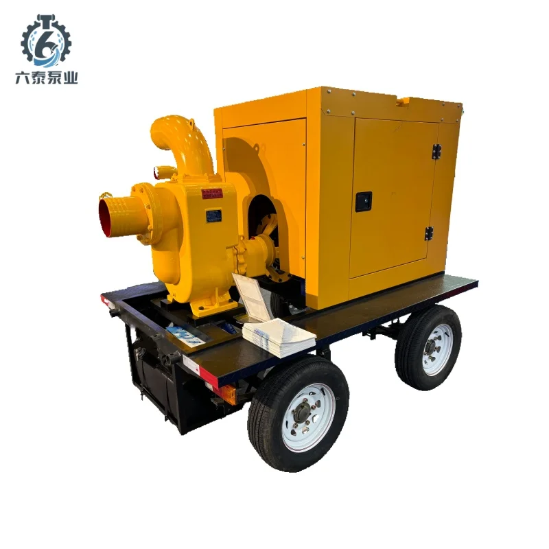 Factory Direct High Flow Sewage Water Industrial Portable Self-priming Pump Agriculture Irrigation