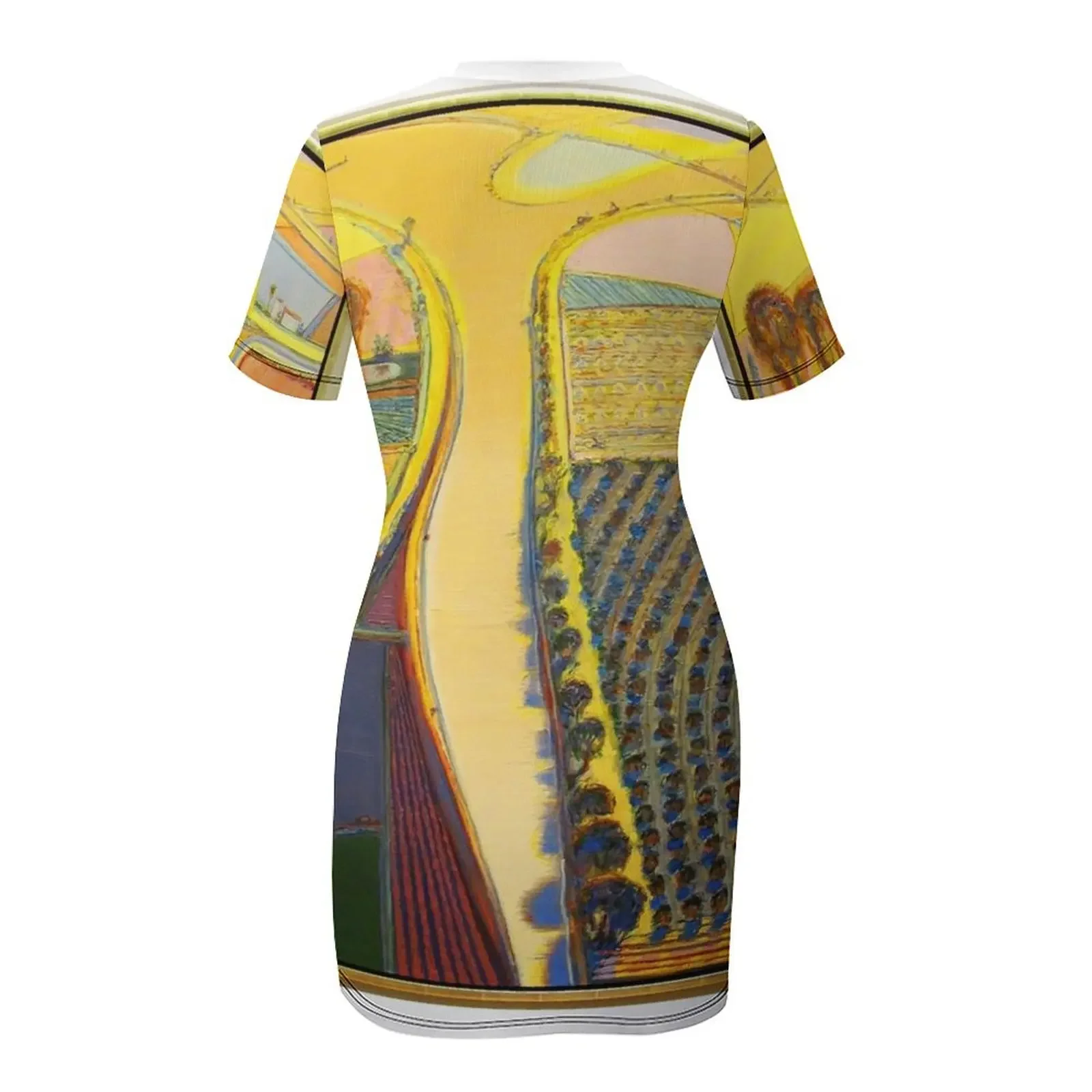 Wayne Thiebaud Short-Sleeved Dress women long dresses birthday dress for women prom dress 2025