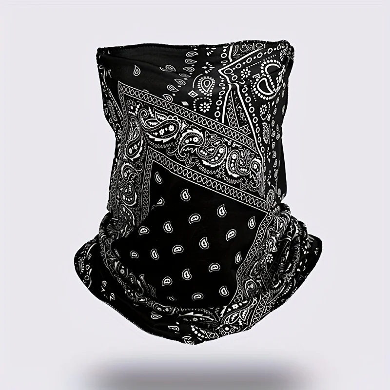 

Ice Silk Sunscreen Mask Breathable Neck Cover for Men Sports Outdoor Riding Driving Summer Sun Protection Headgear