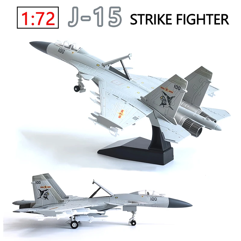 1/72 J-15 Flanker-D Multi-Role Carrier Based Fighter Building Blocks Flying Shark Military Series Aircraft Kit Toys Xmas Gifts
