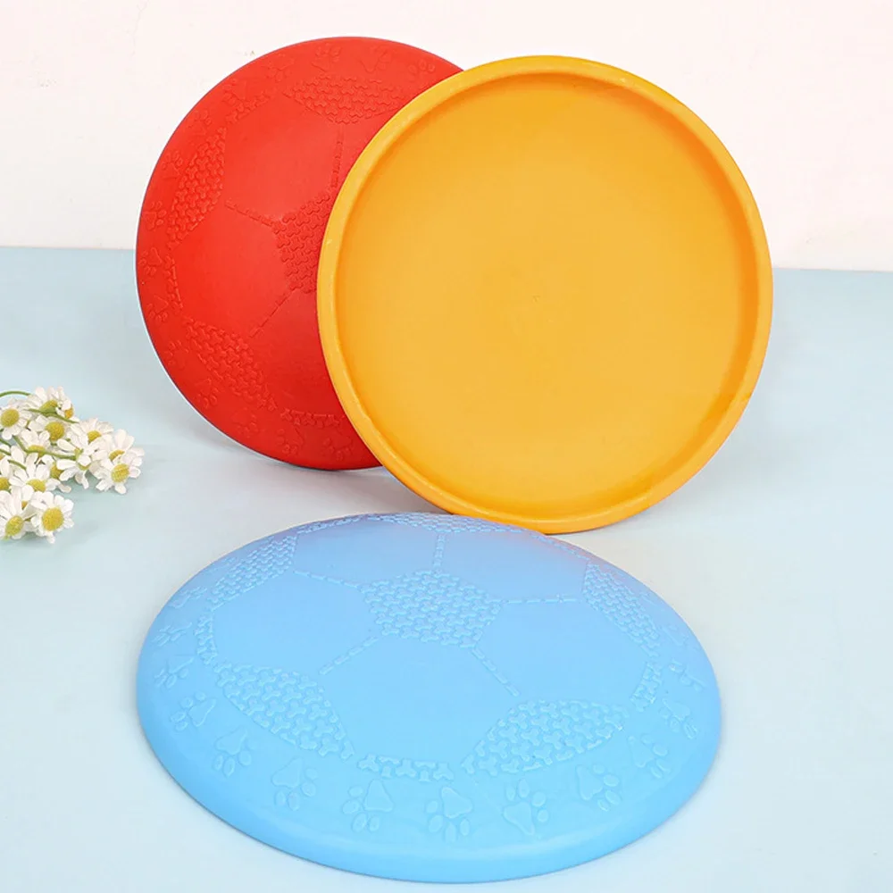 

Dog Discs Toy Throwing Catching Durable Flying Discs Water Floating Swimming Training Dog Toys Interactive Pet Toys