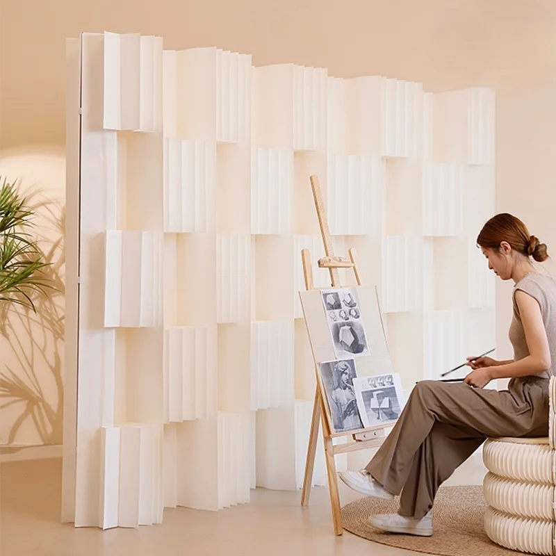 Office Partition,Yicheng Beauty Wholesale Paper Wall Partition Creative Accordion Room Partitions And Stylish Display Screens Fo