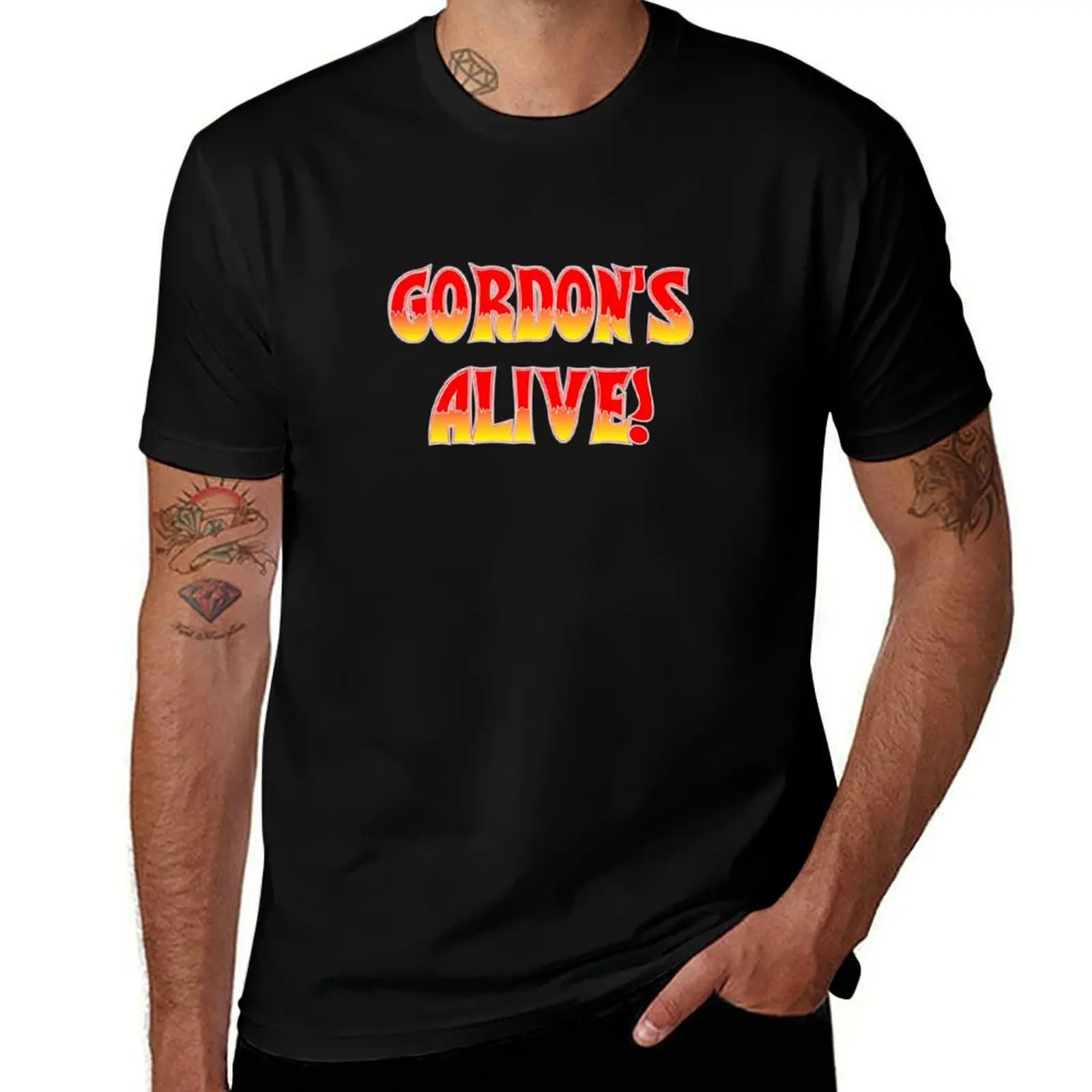 Gordon est en vie ! T-shirt de travail décontracté