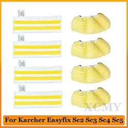 Steam Mop Cloth For Karcher Easyfix Sc2 Sc3 Sc4 Sc5 Handheld Vacuum Cleaner Part Microfiber Steam Mop Rags Spare Parts