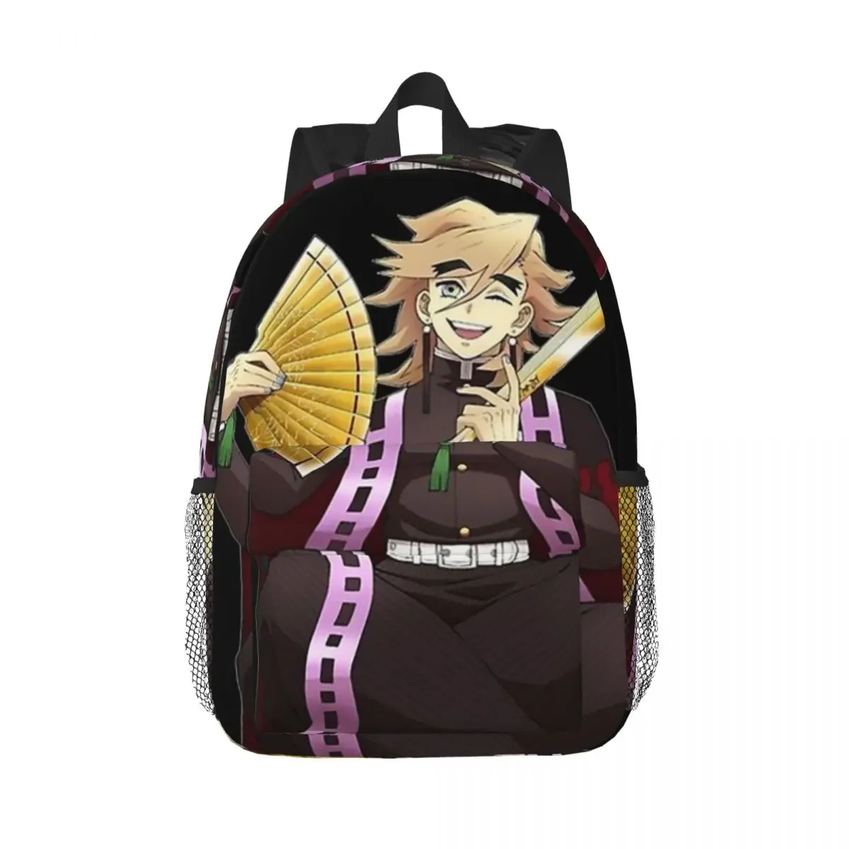 Doma mochilas adolescente bookbag dos desenhos animados estudantes sacos de escola portátil bolsa de ombro grande capacidade