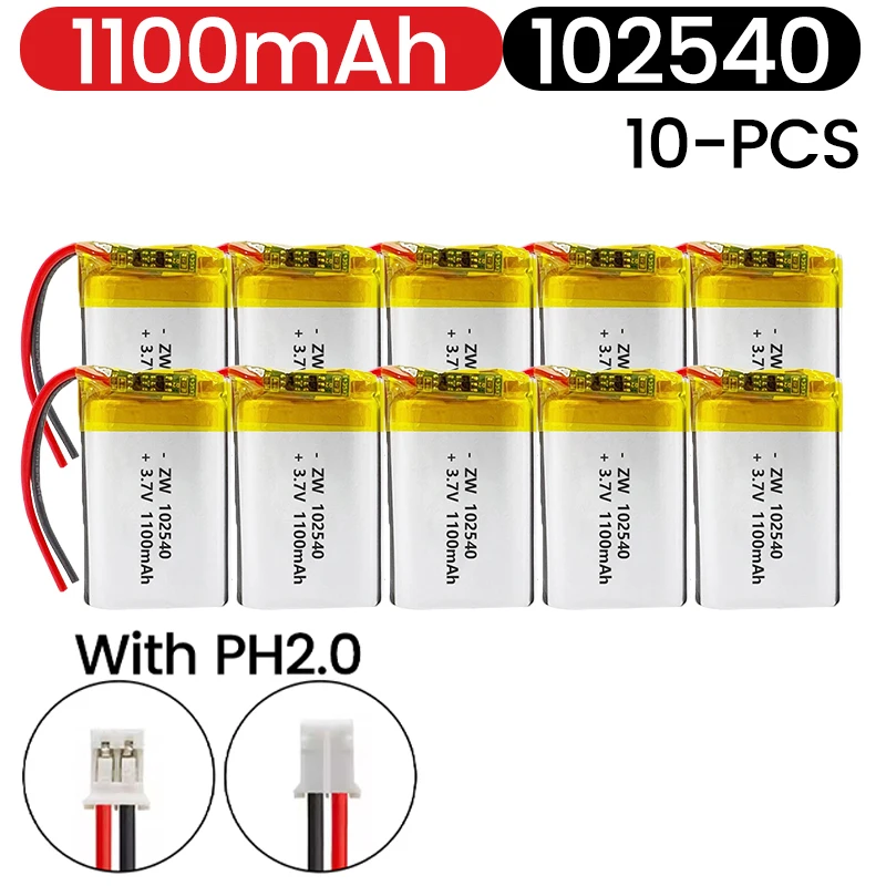 3.7V 102540 Lithium…