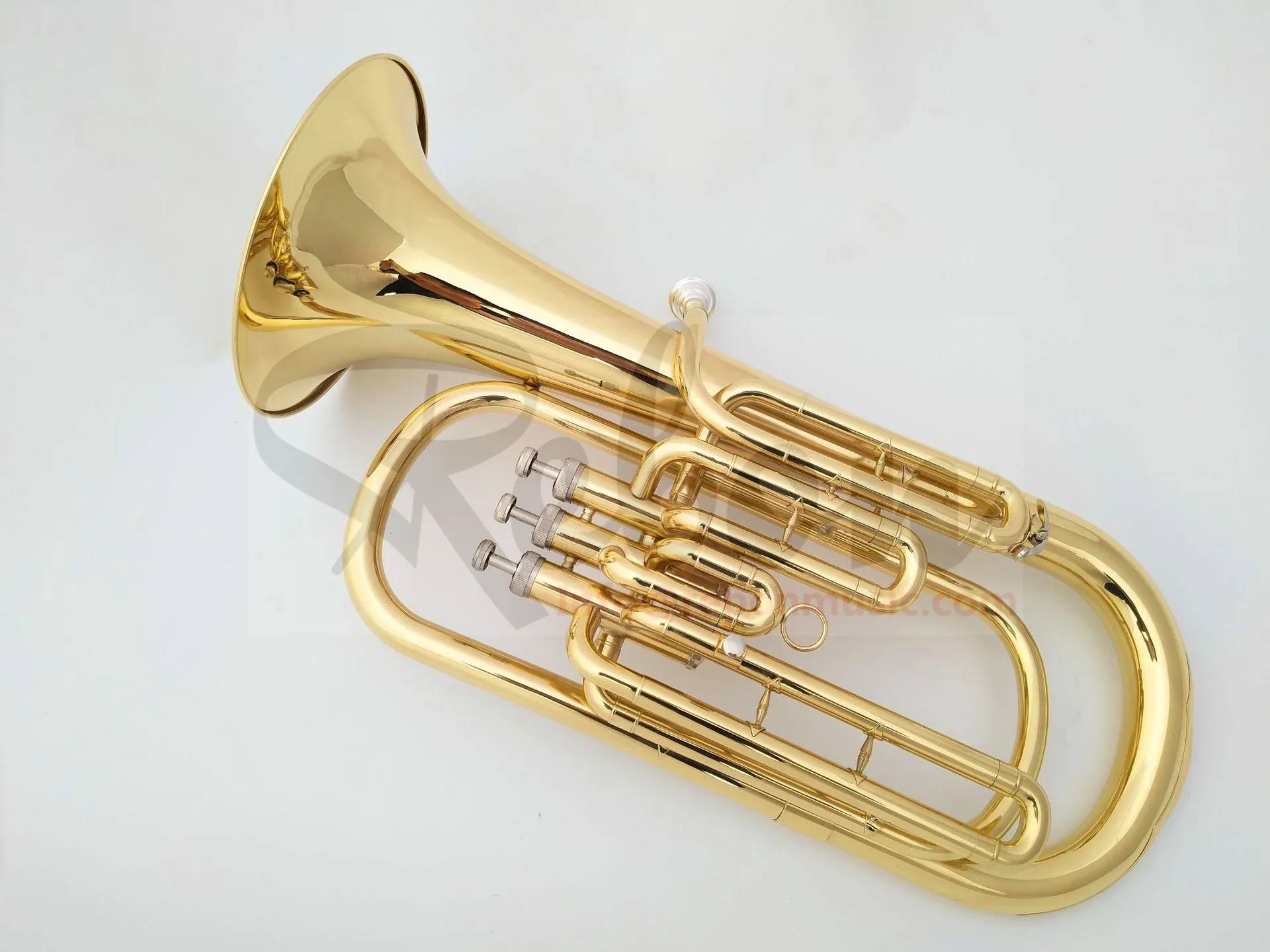 Weifang-Rebon Bb Key Alto Baritone, Small Size Tuba with Soft Case