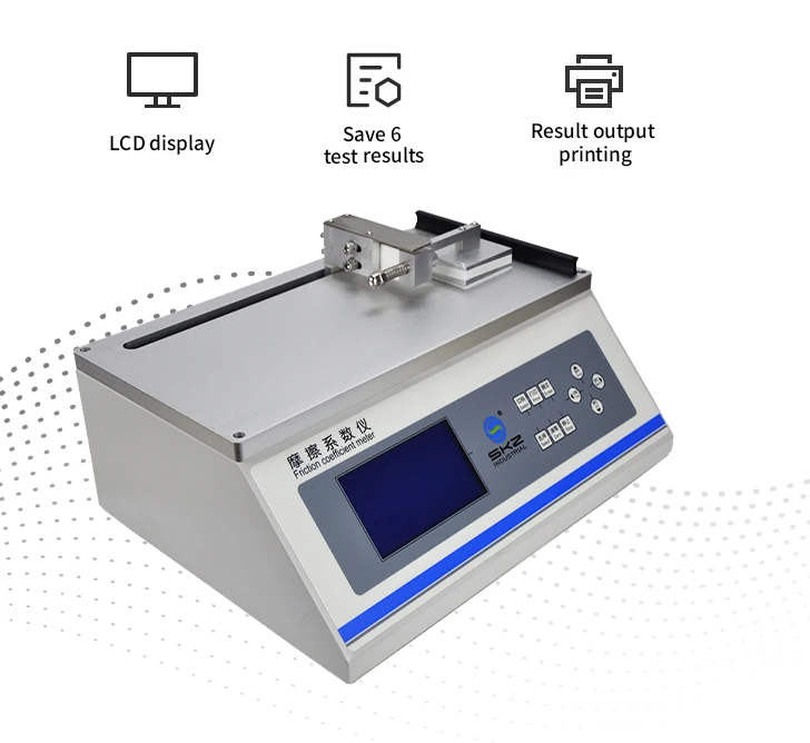 digital film Paper coefficient of friction testing machine plastic film ISO8295 Paper Friction Coefficient Tester