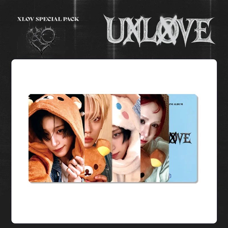 KPOP XLOV XLOV UXLXVE Album Fans Signing Event Photo Card Random
