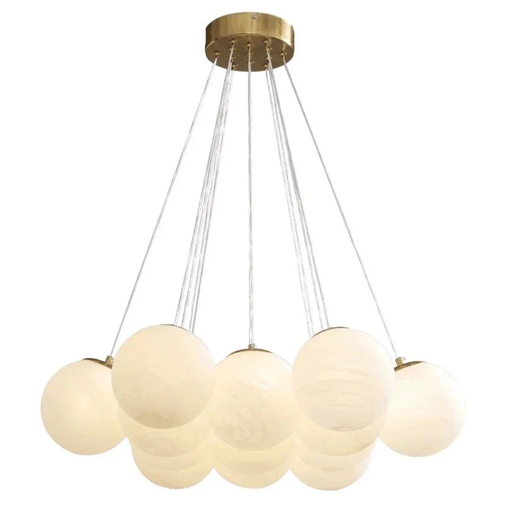 

Modern 3 Colors Chandelier for Living Room Pendant Light Hanging Lamps for Ceiling Bedroom Chandelier Dining Room Chandelier