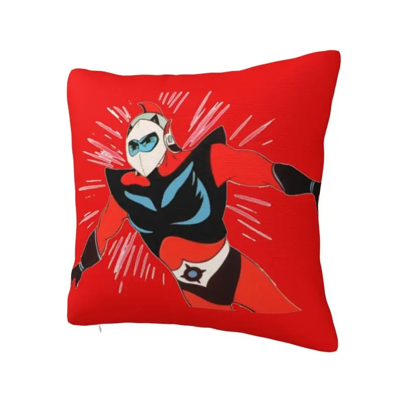 Nordic Actarus Goldrak Cushion Cover Soft UFO Robot Grendizer Throw Pillow Case Bedroom Decoration