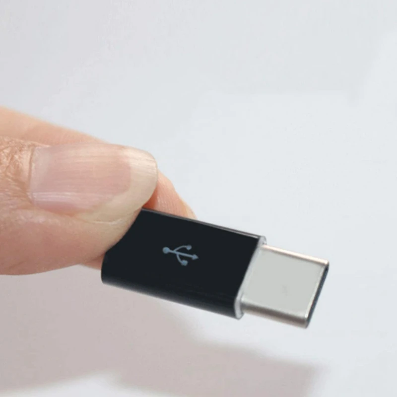 Micro-USB To Usb C Adapter, Mini To Typec Charging Adapter, Usb Type C Adapter Conversion Connector With Resistor