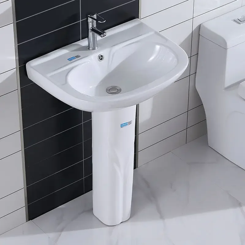 Floor-to-ceiling washbasin Column basin Washbasin Corner balcony basin Triangle small apartment Mini bathroom Mouthwash