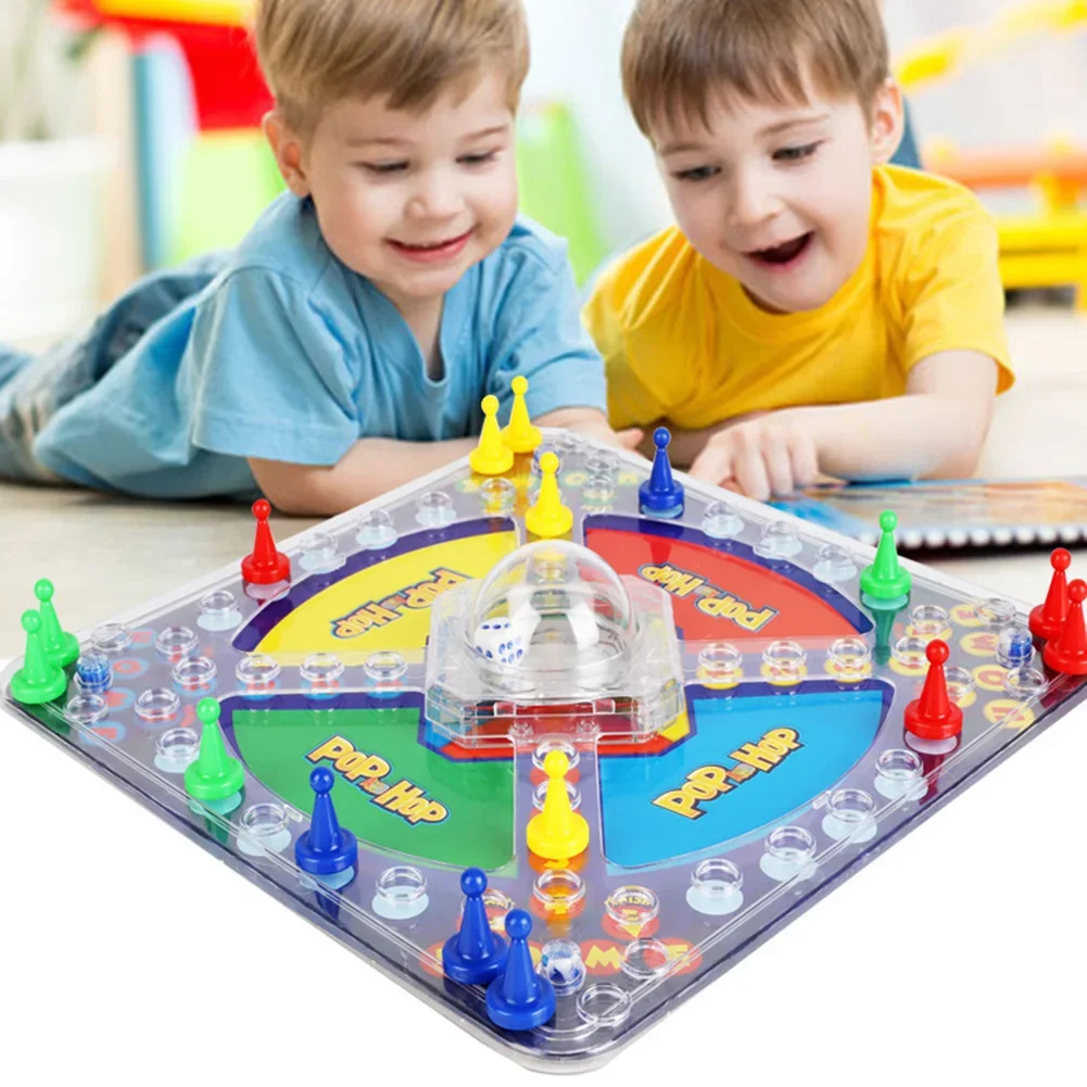 Fun Family Game Multiple Players Board Games Race To Base and Chasing Board Game for Family Travel and Entertainment