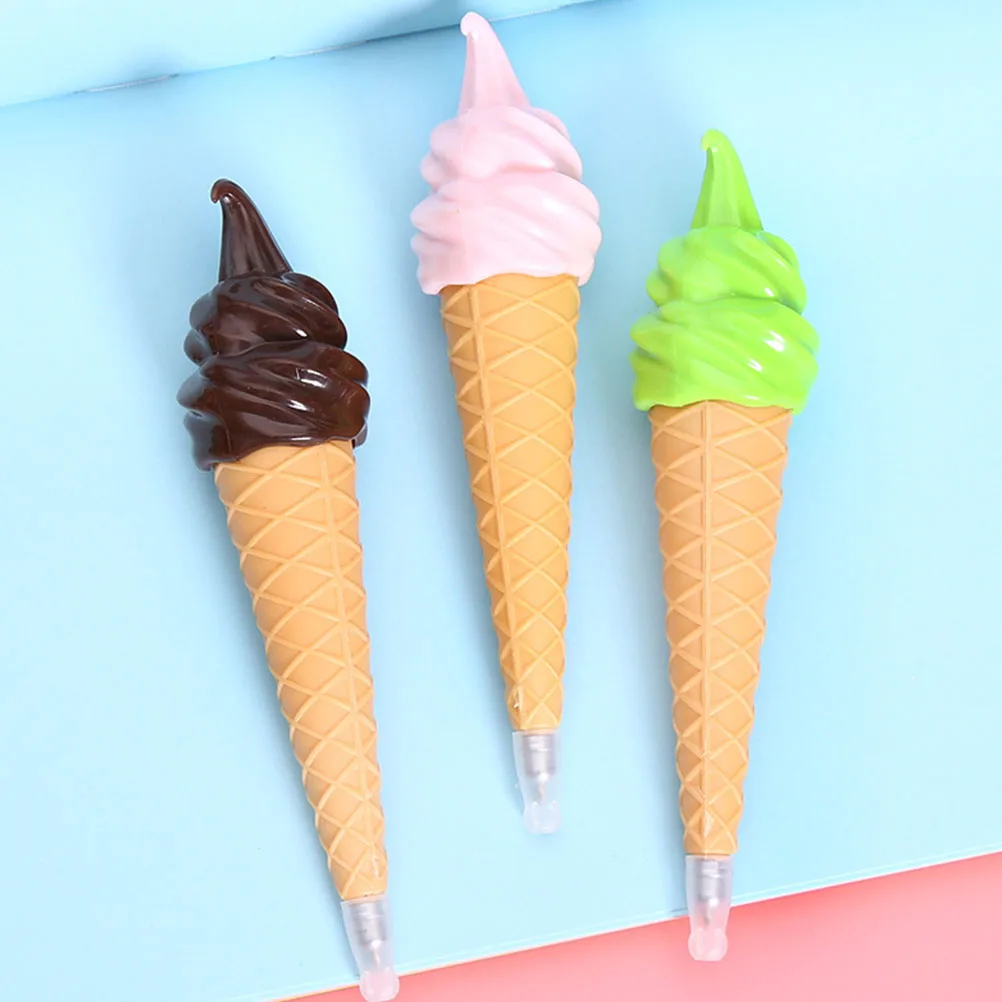 

6pcs Ice Ballpoint Children Ballpoint Pen Pens Creative Kids Stationery Smooth Writing School Office Supplies Party Favors