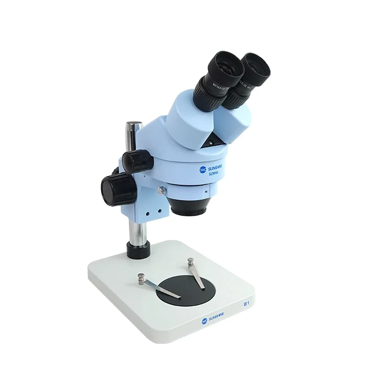

SZM45-B1 7-45X раз бинокулярный микроскоп для проверки печатных плат, ремонтный микроскоп со светодиодной подсветкой, регулируемый инструмент для ремонта Sourceo