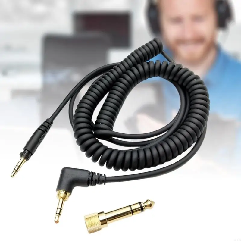 Kabel Headphone Fleksibel Pegas M6CA untuk EAH DJ1200 dengan Panjang Dapat Disesuaikan dan Sifat Tahan Interferensi