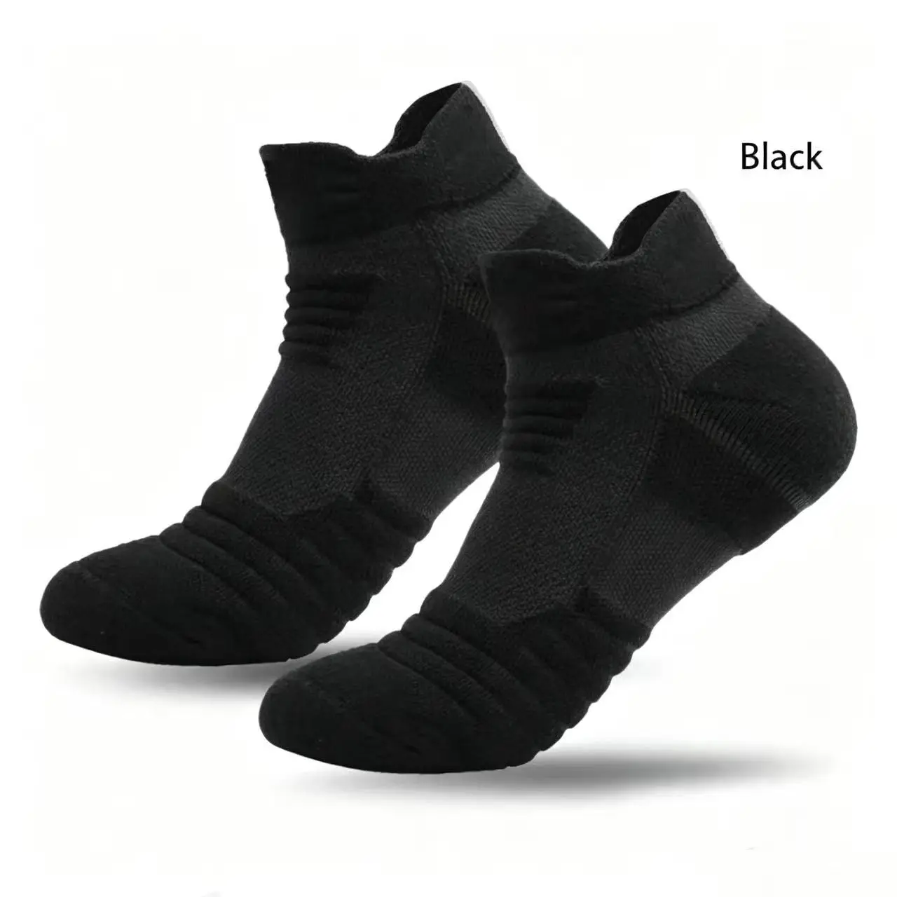 Men Professional Basketball Socks Thick Terry Sole Short Socks Breathable Mesh Anti‑slip Sport Socks for Running Outdoor Fitness view 6