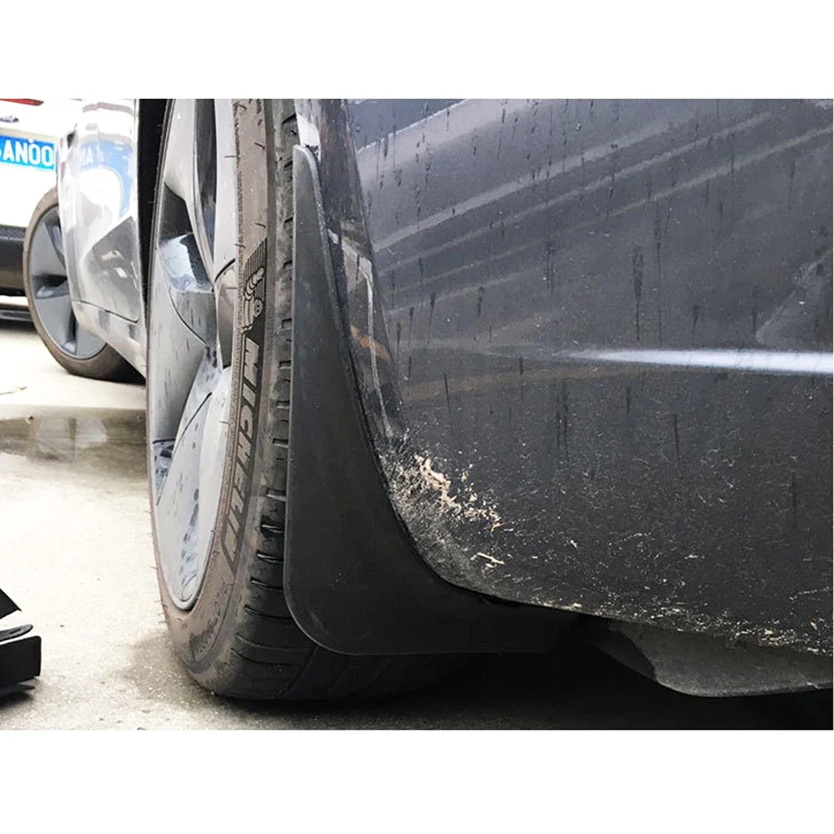 

4Pcs/Set For Tesla Model 3 2016~2019 Car Mud Flaps Front Rear Mudguard Splash Guards Fender Mudflaps