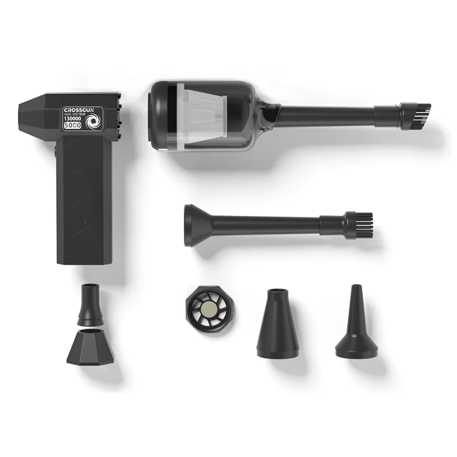Rechargeable Cordless High Suction Portable Car Vacuum Cleaner With Turbo Blower for Dual Use